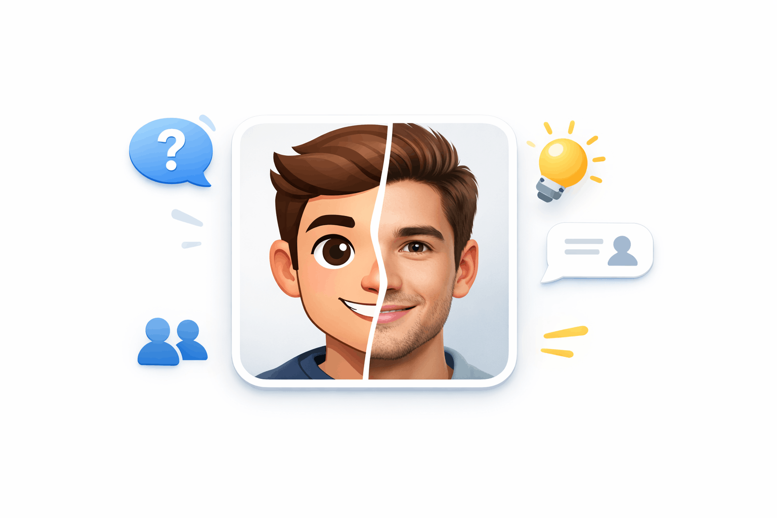 game_type_illustration_Cartoon celebrity